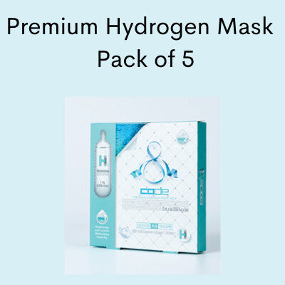 Premium Hydrogen Mask Pack of 5