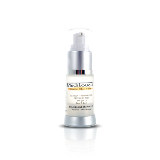 Skin Revitalizing Glycolic 30% Peel - Home Facial Treatment 0.5 oz.